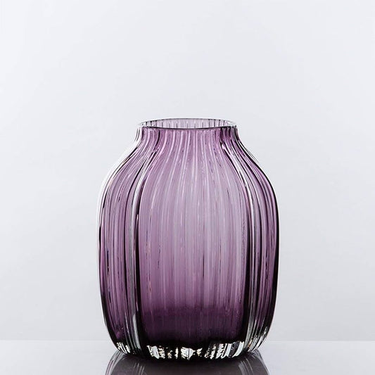 Arabian Elegance Bursa Glass Vase Glass