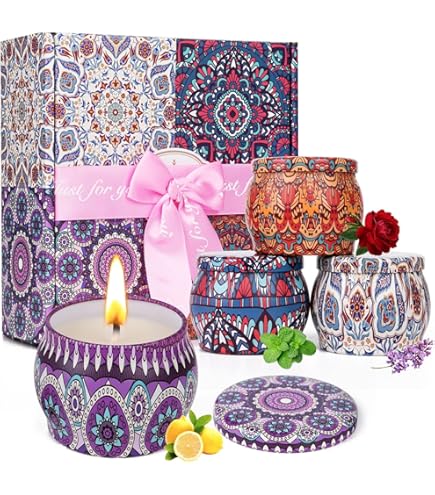 Aromatherapy Candle Four-Piece Gift Box