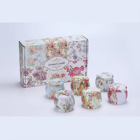 Aromatherapy Candle Six-piece Gift Box