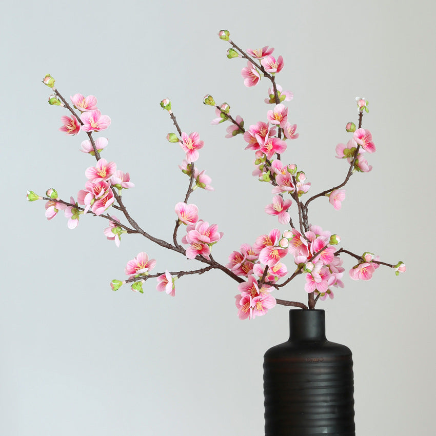 Artificial 3D Printed Color Film Peach Blossom