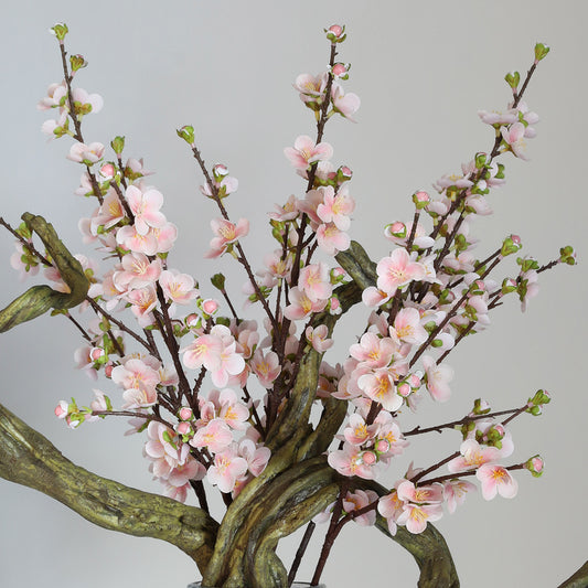 Artificial 3D Printed Color Film Peach Blossom