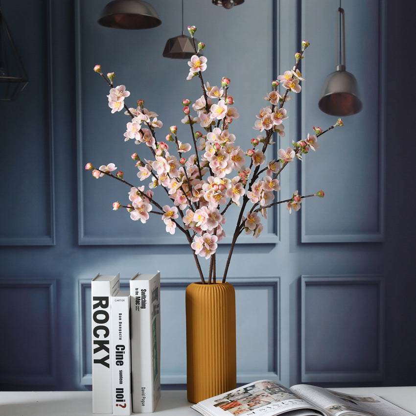 Artificial 3D Printed Color Film Peach Blossom