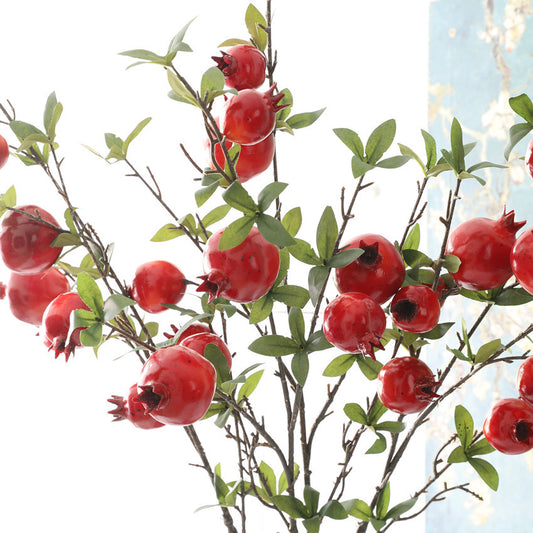 Artificial 6-head pomegranate