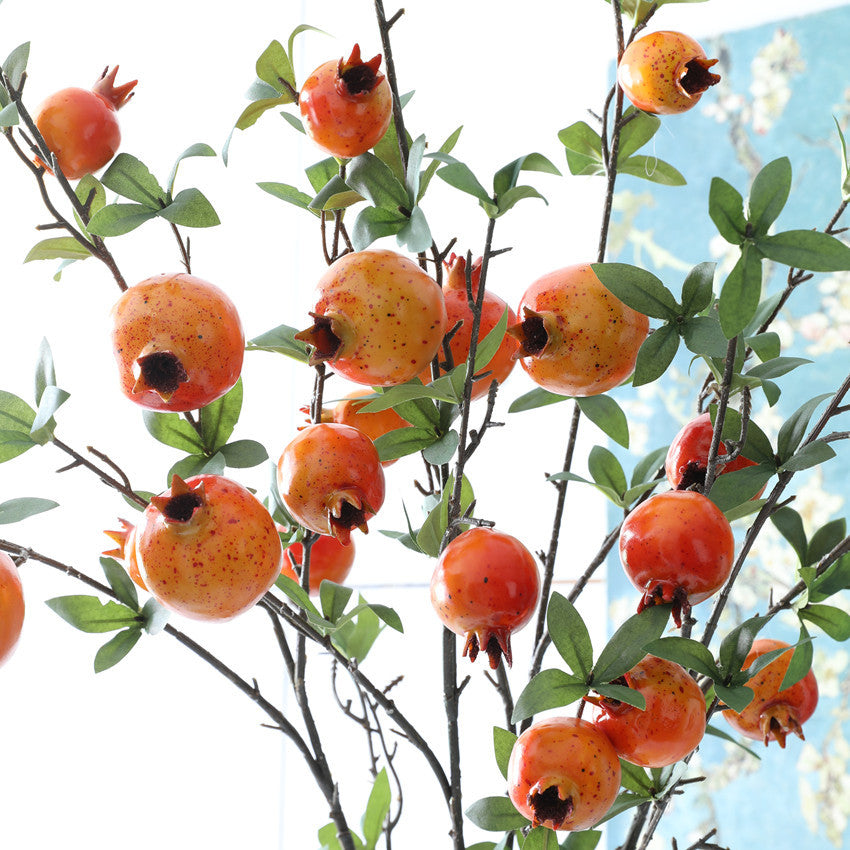 Artificial 6-head pomegranate