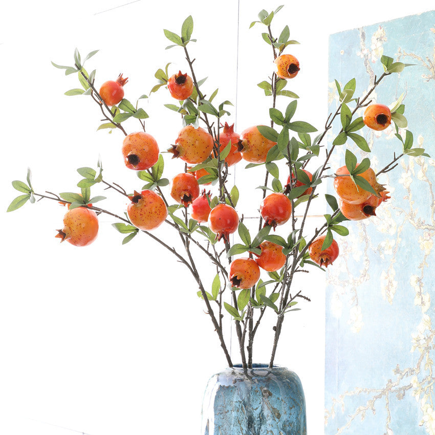 Artificial 6-head pomegranate