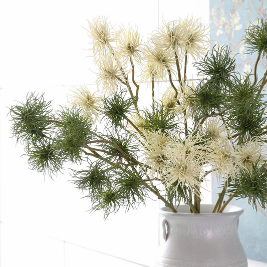 Artificial 6-headed large silvergrass