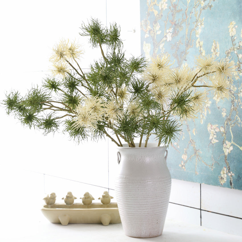 Artificial 6-headed large silvergrass