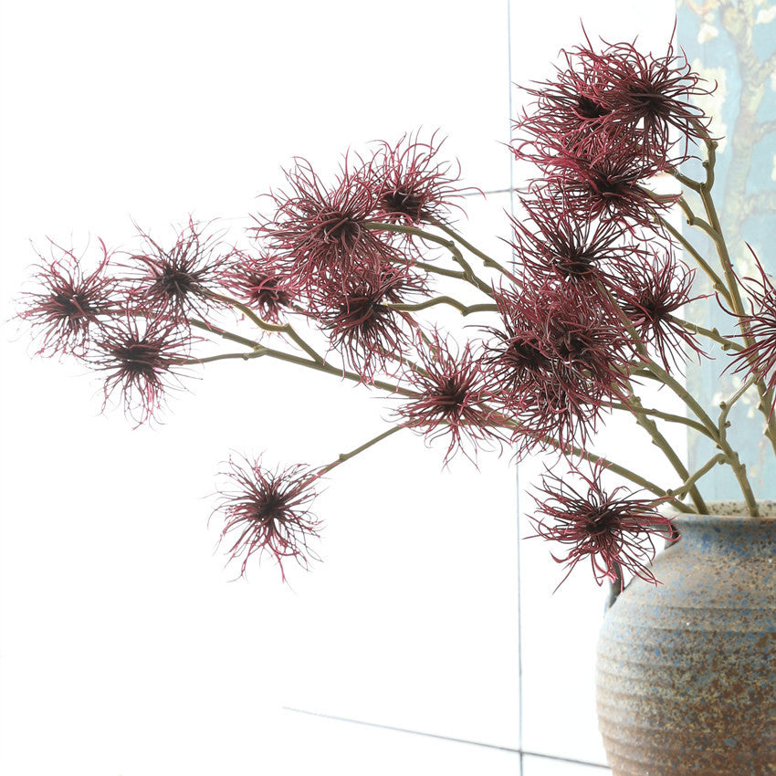 Artificial 6-headed large silvergrass
