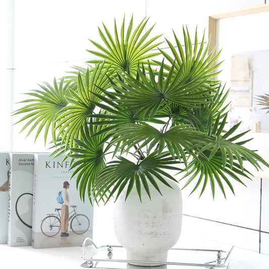 Artificial 8-Pronged Sunflower Leaves