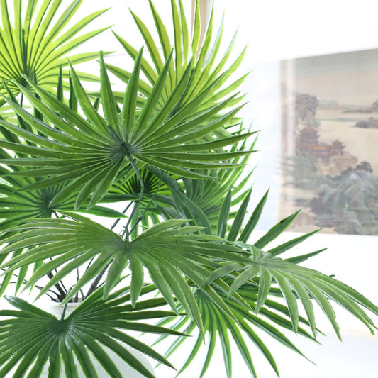 Artificial 8-Pronged Sunflower Leaves