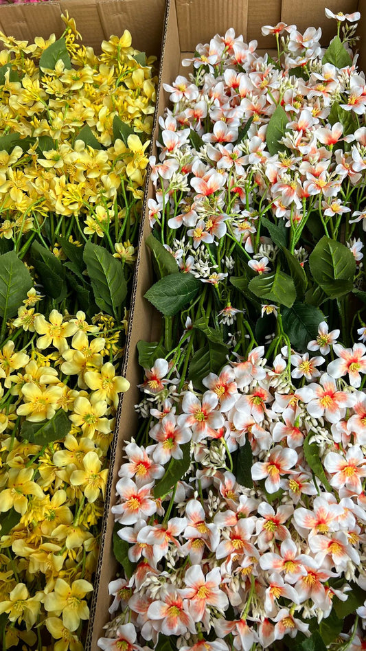 Artificial Colorful tung flowers