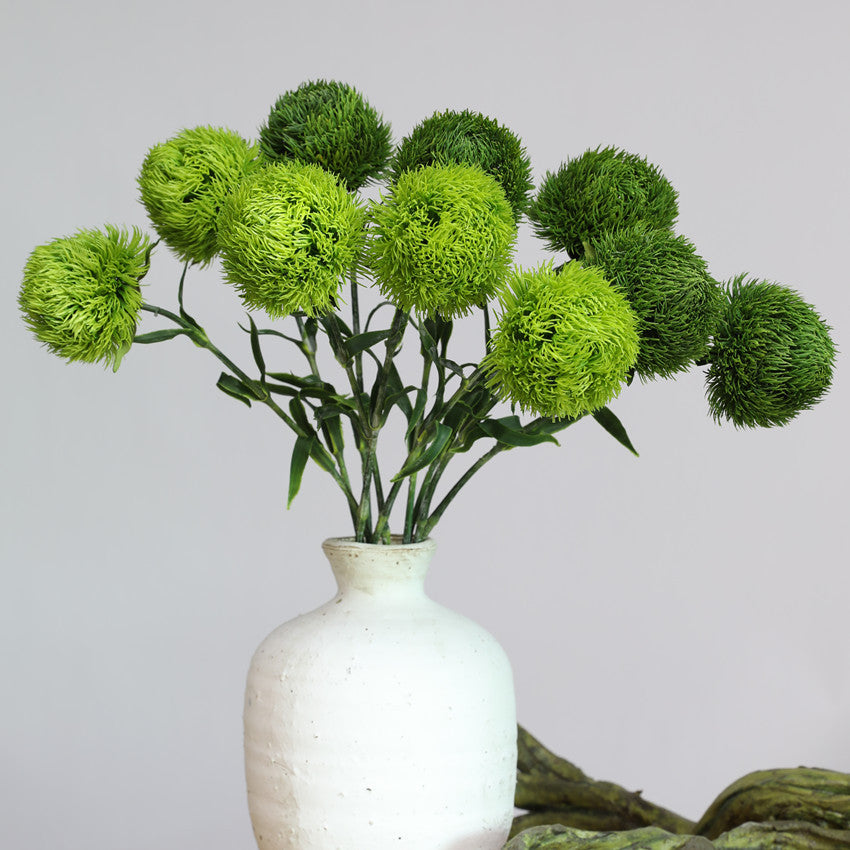 Artificial Green Carnation