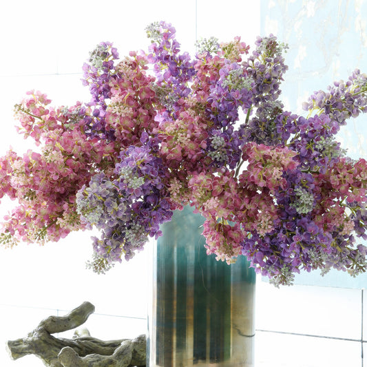 Artificial Lilac Flower Branch