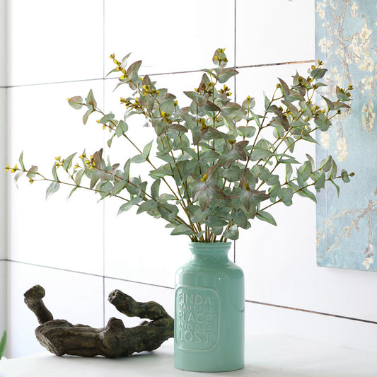 Artificial Mini 2-pronged Eucalyptus Money Leaf