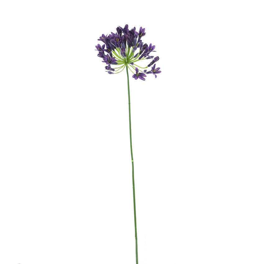 Artificial silk cloth agapanthus flower