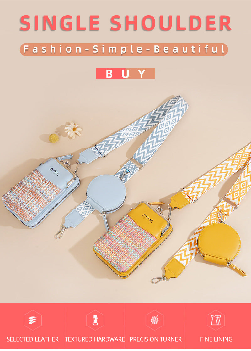Baellerry PU Leather multifunctional Bag, woman Handbags ,cross body lady Phone and cash single shoulder purse