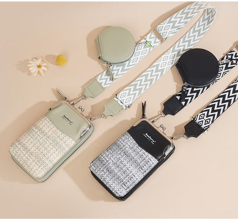 Baellerry PU Leather multifunctional Bag, woman Handbags ,cross body lady Phone and cash single shoulder purse