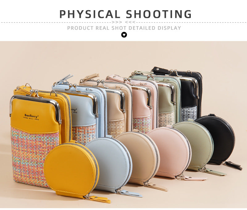 Baellerry PU Leather multifunctional Bag, woman Handbags ,cross body lady Phone and cash single shoulder purse