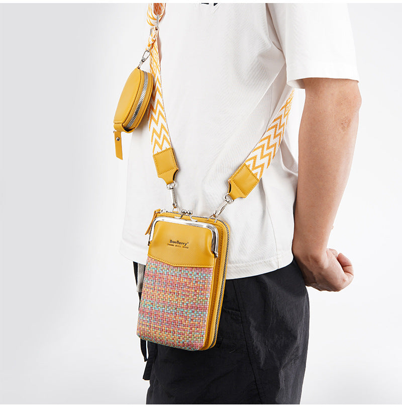 Baellerry PU Leather multifunctional Bag, woman Handbags ,cross body lady Phone and cash single shoulder purse