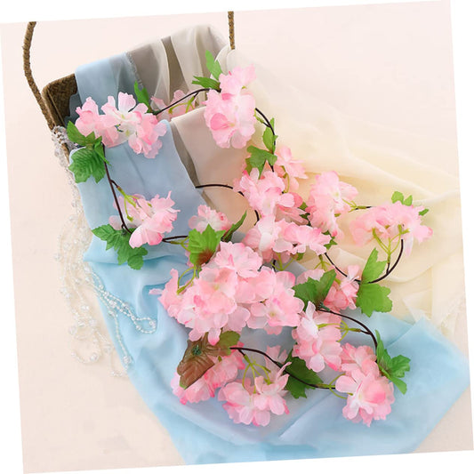 2Pack Artificial Cherry Blossom Vines