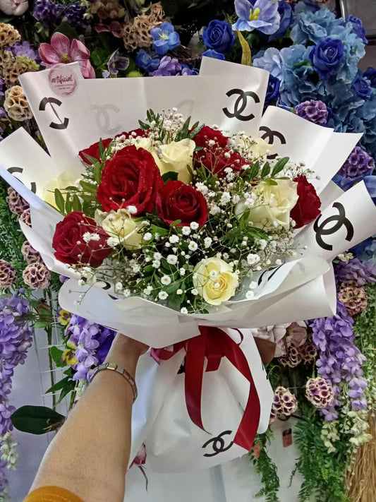 Chanel Baby Pink Bouquet