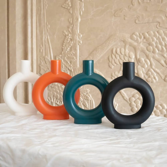 Creative Ceramic Vase Hollow