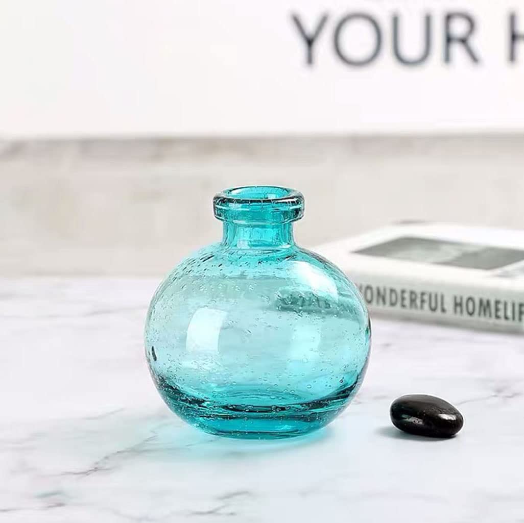 Glass Crystal Vase Handblown Vase