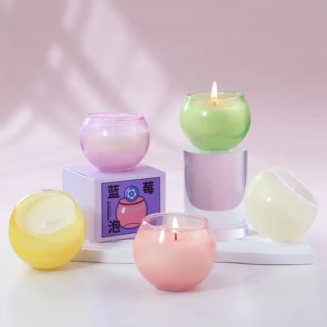 IRIS Glass Jar Candle