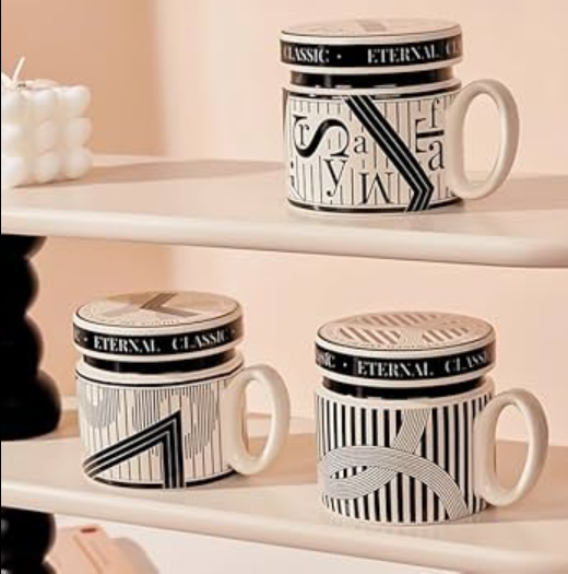 Light Luxury Mug with Lid Exquisite Cup High-Grade