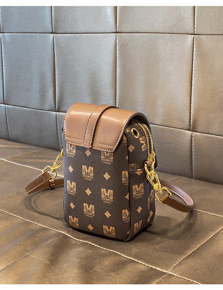 New niche design large capacity single shoulder crossbody bag mobile phone bag
