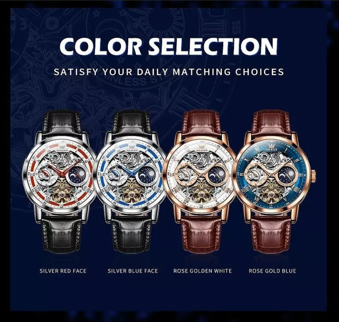 OLEVS Watch 6670 Fully Automatic Mechanical Movement