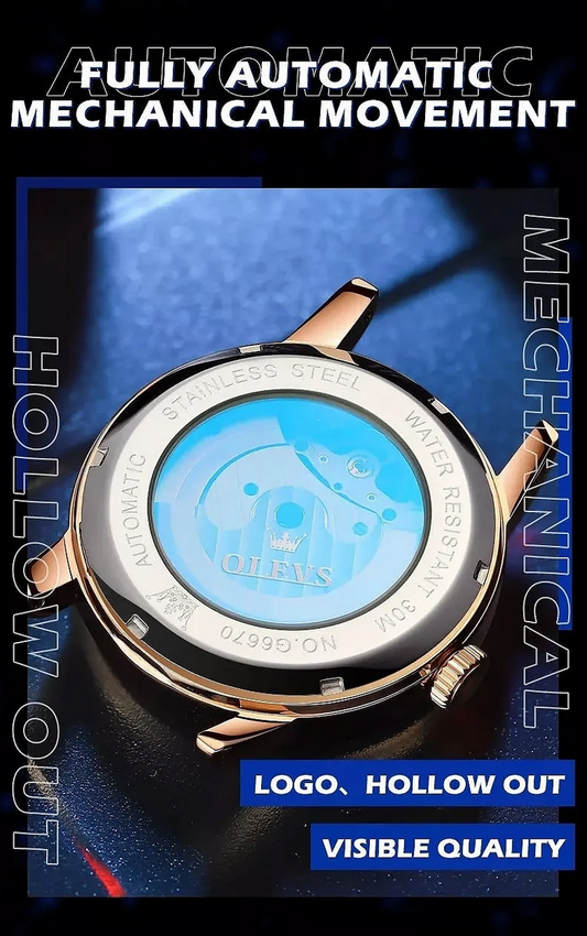 OLEVS Watch 6670 Fully Automatic Mechanical Movement