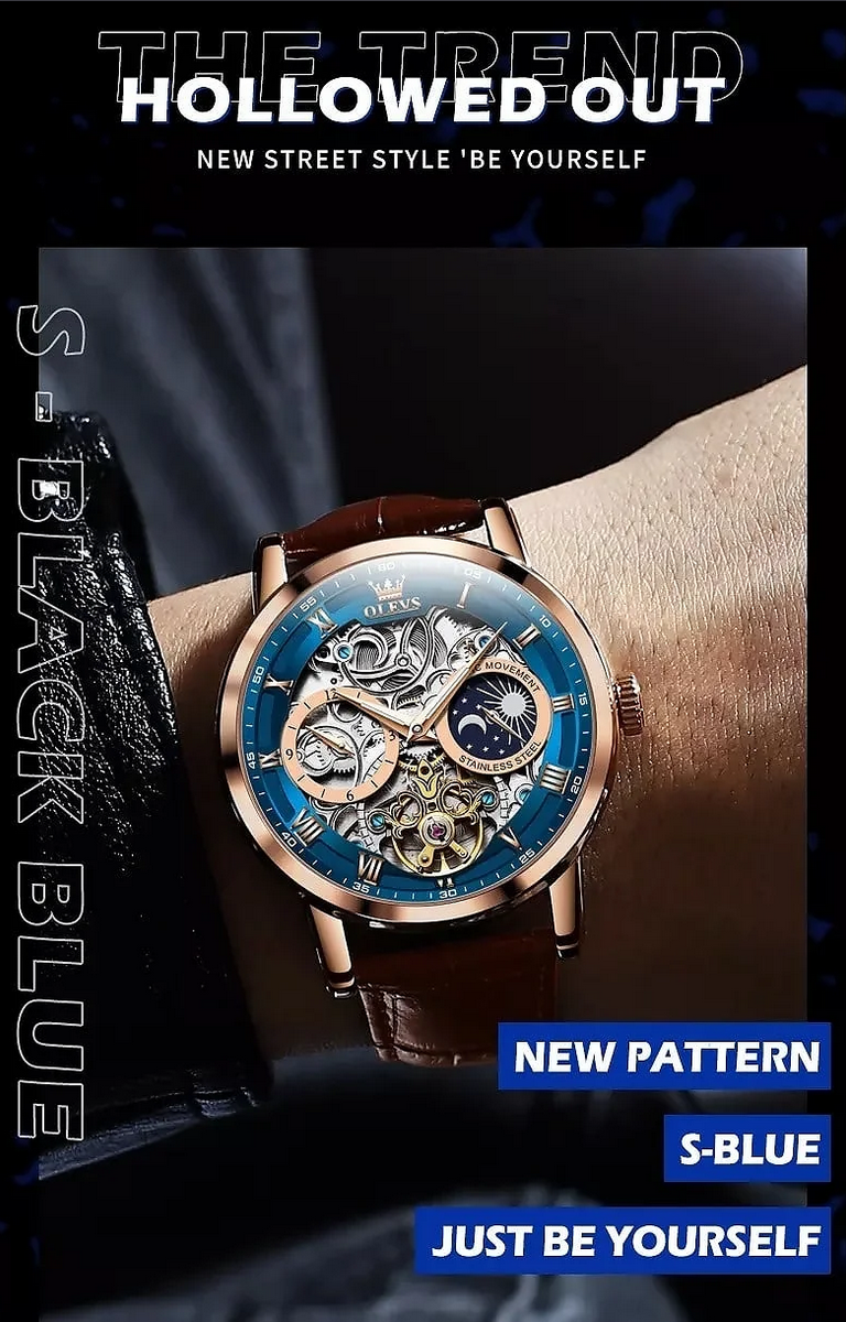 OLEVS Watch 6670 Fully Automatic Mechanical Movement