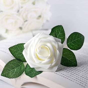 Single strand velvet rose