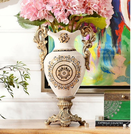 american european retro ceramic vase decorative