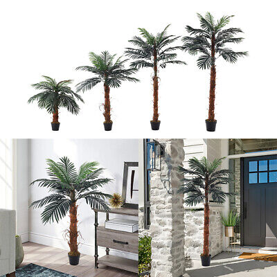 Lifelike Faux Palm Tree Set – Office, Mall & Hotel Decoration