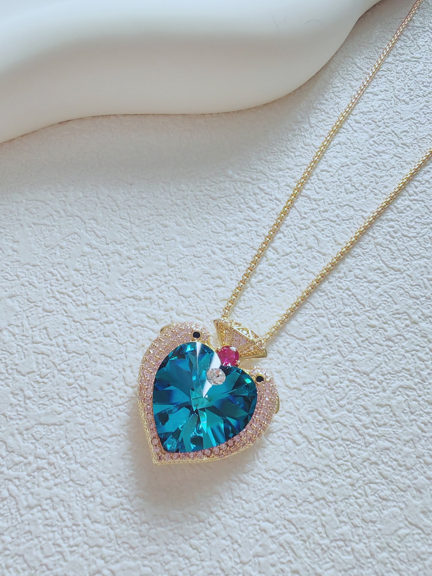 Gold Plated Heart Necklace