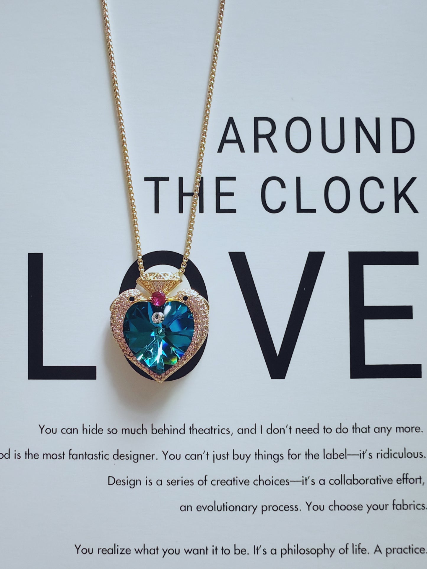 Gold Plated Heart Necklace