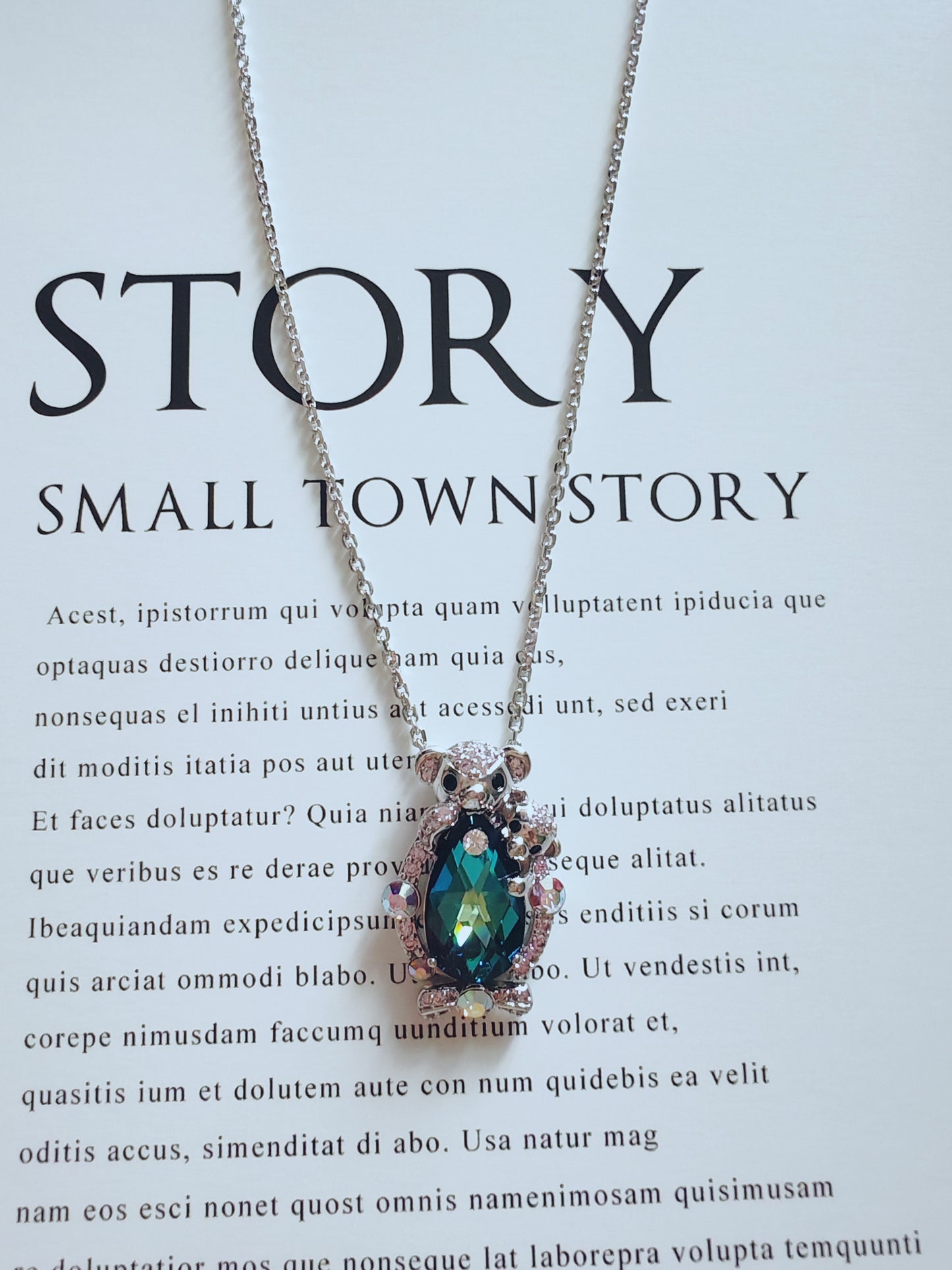 Owl Pendant Necklace