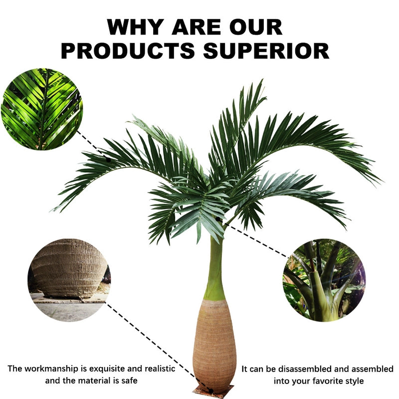 artificial bottle-palm-tree