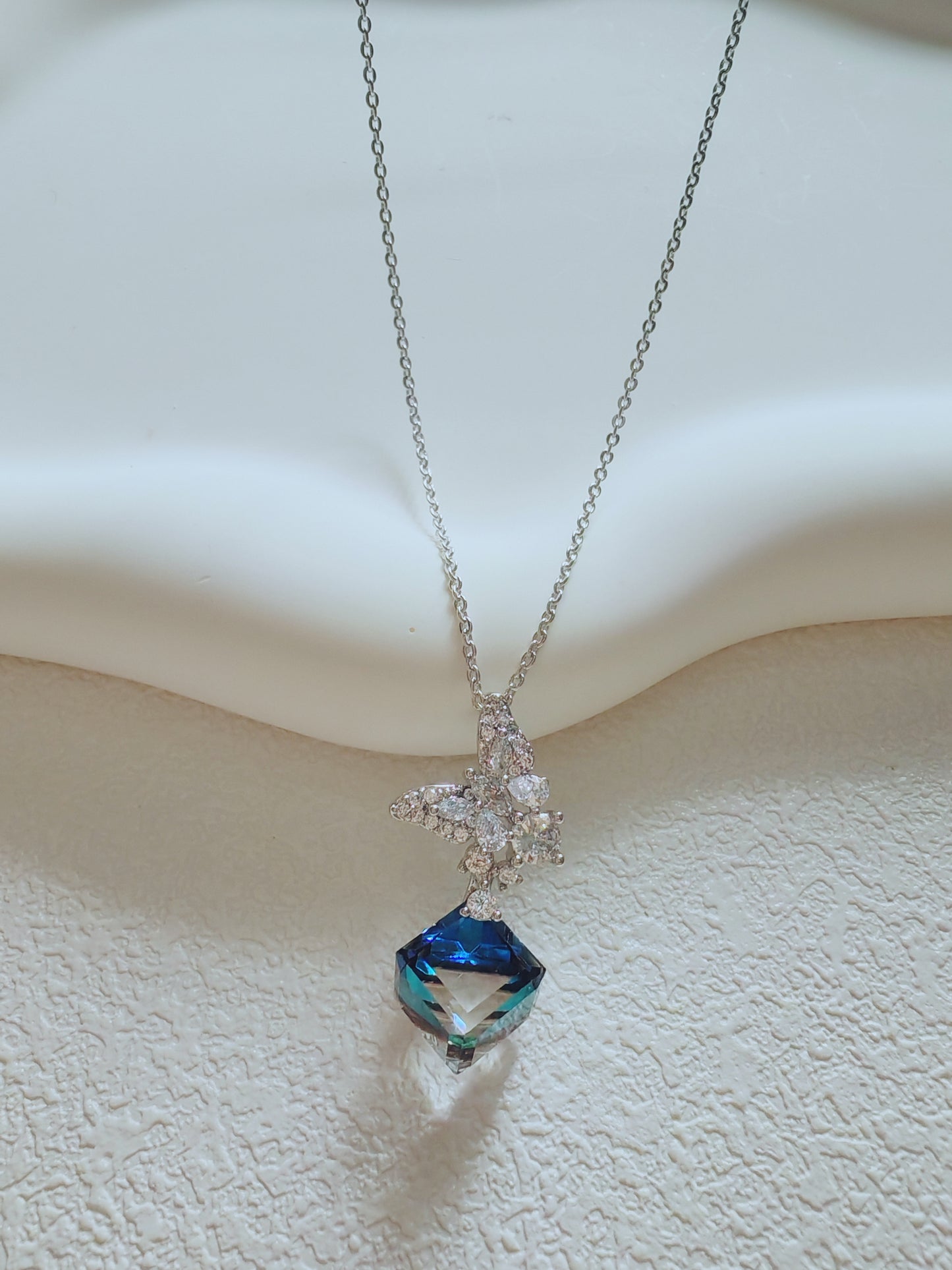Butterfly Crystal Necklace
