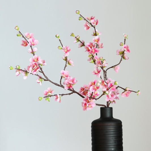 Artificial 3D Printed Color Film Peach Blossom