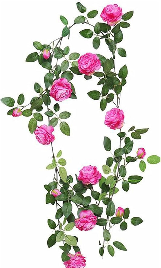 Artificial Roses Flower Vines for Decoration