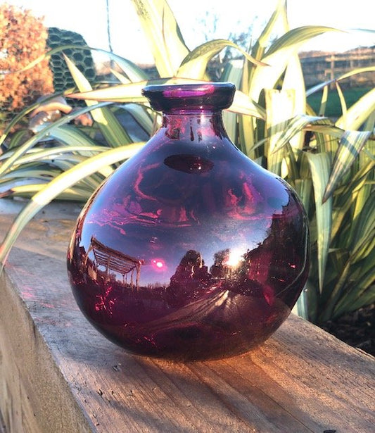 Atmosphera Glass Flower Vase