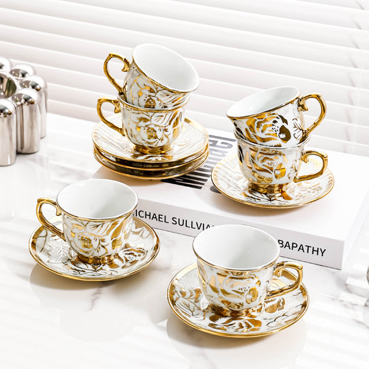 British Style gold tea set
