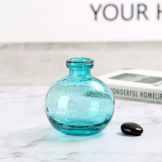 Glass Crystal Vase Handblown Vase
