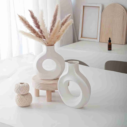 Kimisty Ceramic Donut Vase