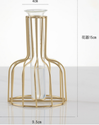 Nordic Style Iron Vase Hydroponic