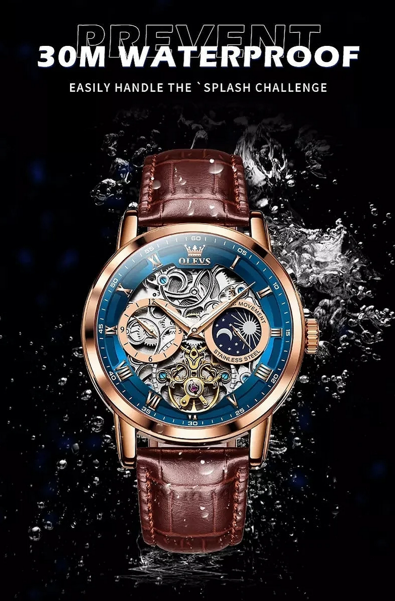 OLEVS Watch 6670 Fully Automatic Mechanical Movement