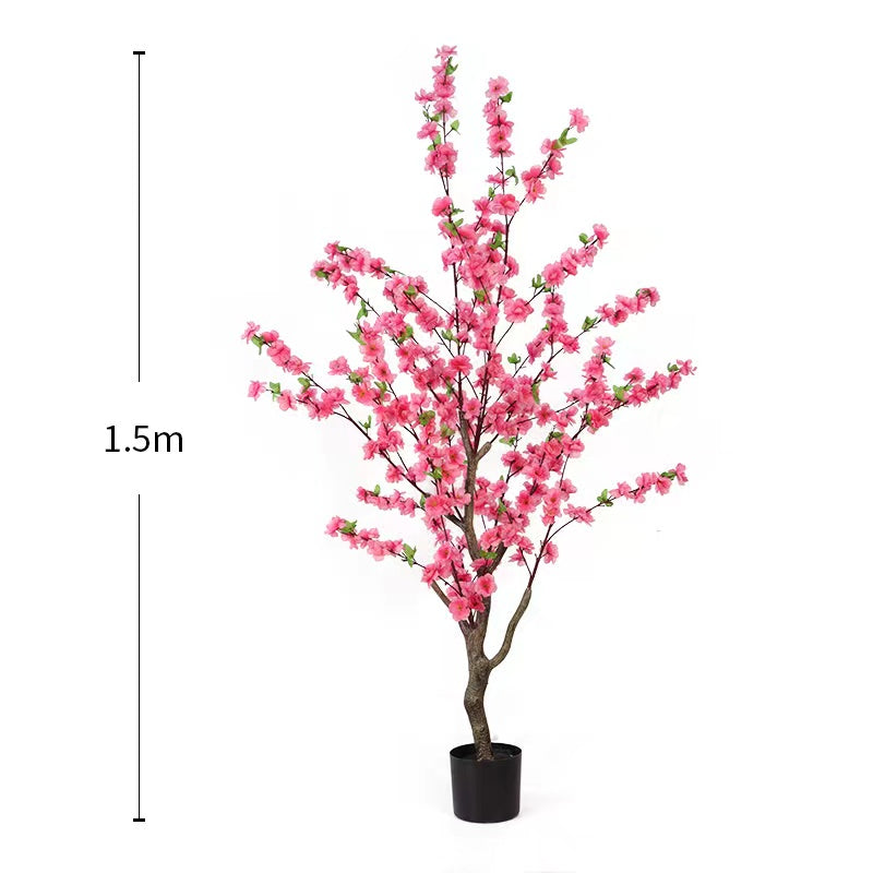 Peach blossom tree